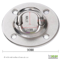 Võng tập yoga vải lụa đa sắc beYoga