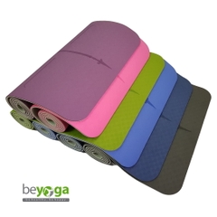 Thảm yoga định tuyến TPE 6mm beYoga
