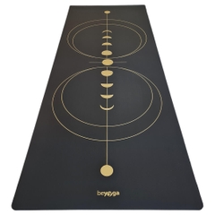 Thảm tập yoga định tuyến vàng kim PU mật độ cao beYoga
