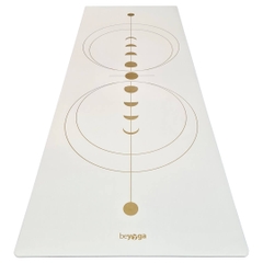 Thảm tập yoga định tuyến vàng kim PU mật độ cao beYoga