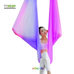 Võng tập yoga vải lụa đa sắc beYoga