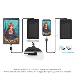 Bảng vẽ XP-Pen Deco Mini7 Android