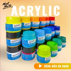 Màu Acrylic Mont Marte lẻ 100ml