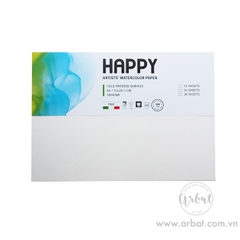 Giấy vẽ màu nước Happy 300gsm