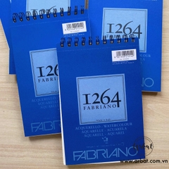 Sổ sketchbook Fabriano 1264 màu nước 300gsm lò xo