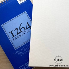 Sổ sketchbook Fabriano 1264 màu nước 300gsm lò xo