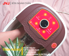 Bồn ngâm chân - Bồn massage chân hồng ngoại thải độc làm nóng nước Có SỤC KHÍ 3 chế độ, Máy ngâm chân điện