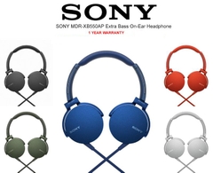 Tai Nghe SONY MDR-XB550APLCE Wired