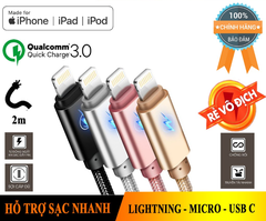 Cáp Lightning 2m tự ngắt JOYROOM