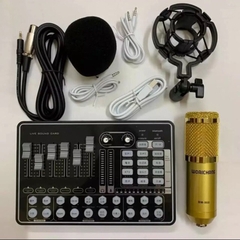 Combo Micro thu âm & Soundcard H9