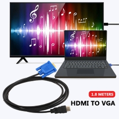 Cáp chuyển đổi HDMI sang VGA 1.8m
