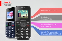 Điện thoại Masstel Fami 12 4G