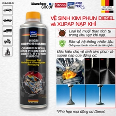 Dung dịch bluechem Vệ sinh kim phun cao áp Diesel - CommonRail High Pressure Diesel System Purge