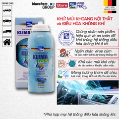 Khí dung bluechem Khử mùi Khoang nội thất Ô tô (Klima Fresh)