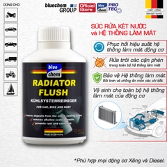 Dung dịch bluechem Vệ sinh Két nước làm mát Động cơ (Radiator Flush) 300ml