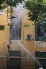 Cháy ở Sở Tài chính Hải Phòng, nhiều giấy tờ bị thiêu rụi