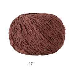 Len Bông Xù Cuộn 50gr Gồm 42 Màu Sợi To, Dụng Cụ Móc Len Cho Người Mới Bắt Đầu