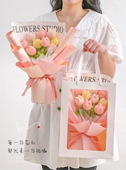 Thành phẩm hoa tulip tròn