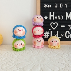 Thành phẩm móc khóa bạch tuột mini