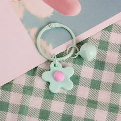 Móc Khóa có chuông có hoa đường kính 3cm