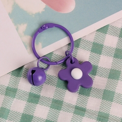 Móc Khóa có chuông có hoa đường kính 3cm