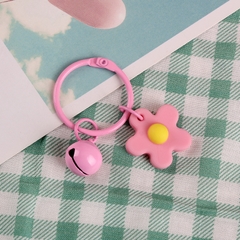 Móc Khóa có chuông có hoa đường kính 3cm