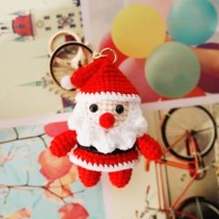 Combo Móc Khóa Ông Già Noel + KHOEN MÓC KHÓA