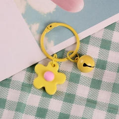 Móc Khóa có chuông có hoa đường kính 3cm