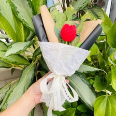 Bó Hoa Tulip LYLYCRAFT Bằng Len Handmade Đan Thủ Công Quà Tặng 8/3 Dành Cho Mẹ, Bạn Gái, Người Yêu ( Hàng Có Sẵn)