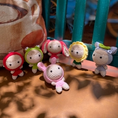 Móc Khoá Len Milk Cotton Handmade LYLYCRAFT Quà Tặng Sinh Nhật Móc Chìa Khoá Cute Dành Cho Bạn Gái