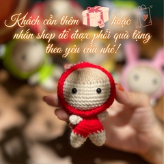 Móc Khoá Len Milk Cotton Handmade LYLYCRAFT Quà Tặng Sinh Nhật Móc Chìa Khoá Cute Dành Cho Bạn Gái