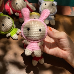 Móc Khoá Len Milk Cotton Handmade LYLYCRAFT Quà Tặng Sinh Nhật Móc Chìa Khoá Cute Dành Cho Bạn Gái