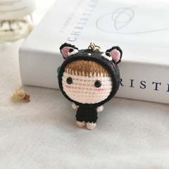 Móc Khoá Len Milk Cotton Handmade LYLYCRAFT Quà Tặng Sinh Nhật Móc Chìa Khoá Cute Dành Cho Bạn Gái