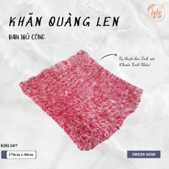 Khăn Len Ống Đan Tay Handmade Chất Liệu Visco Cao Cấp LyLyCraft Đan Thủ Công Làm Quà Tặng Mùa Đông Ý Nghĩa KHL107
