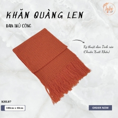Khăn Len Choàng Cổ Handmade Móc Bằng Tay Chất Liệu Visco Thương Hiệu LyLyCraft Thủ Công Làm Quà Tặng Sang Trọng - KHL87