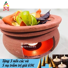 Bếp Gốm Xông Phòng D16- Hương Liệu Thiên Nhiên