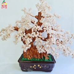 Cây Tài Lộc Đá Thạch Anh Hồng