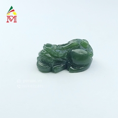 Mặt Đá Tỳ Hưu Ngọc Bích Xanh