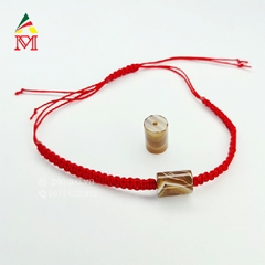 Lu Thống Đá Mã Não Vàng Nâu