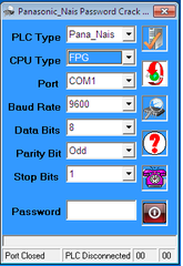 Phần Mềm Crack Password FPG/FP Sigma PLC Nais