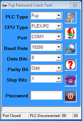 Phần Mềm Crack Password NB/SPB Series PLC Fuji