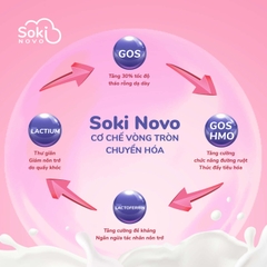 Bột hòa tan Soki Novo giảm chướng bụng, đầy hơi, tăng cường tiêu hóa (18 gói x 3g)