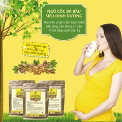 NGŨ CỐC HẠT - BÀ BẦU QUEEN NATURE BỊCH 800GR