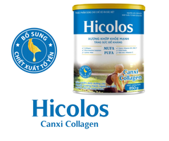 Sữa Hicolos canxi collagen