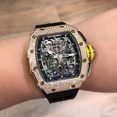 Đồng hồ Richard Mille 11-03 titan rose gold diamond