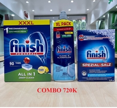 Combo viên rửa bát Finish 720k