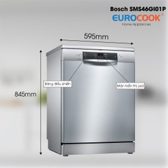 Máy rửa bát Bosch SMS46GI01P