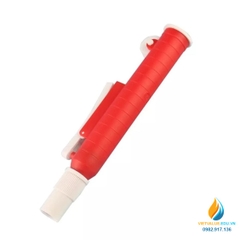 Bơm trợ cho pipet - Pipet pump, màu đỏ, loại 25ml