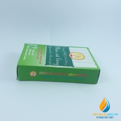 Hộp phấn không bụi, nét nhỏ dùng để viết nét thanh nét đậm, hộp 12 viên