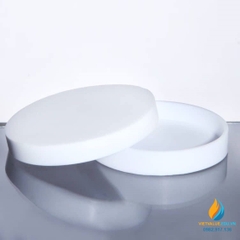 Đĩa  Petri nhựa Teflon PTFE chịu nhiệt độ cao, kháng axit và kiềm, đường kính 60mm